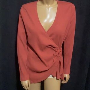 ‼️Plus Lovely Side Cinched Stylish Cute Top